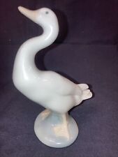 Lladro 4552 Little Duck Goose Head Up Porcelain Figurine Mint No Box Really Cute picture