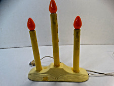 Christmas Holiday Candelabra Vintage 3 Light Electric picture