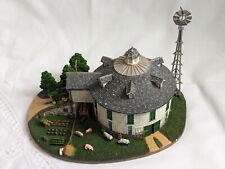 Danbury Mint: The Round Barn/Farm Sculpture, John Deere, Packaging + Literature  picture