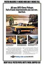11x17 POSTER - 1973 Chevy Pickup picture