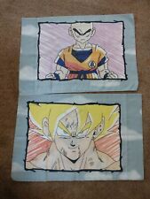 Vintage Rare 2000s Goku/ Krillin Dragon Ball Z Pillow Cases (2) picture