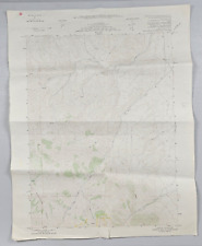 Black Butte NE, Nevada 1967 Vintage USGS Topo Map 7.5 Quadrangle Topographic picture