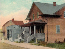 C.1910 Post Office Highlands NJ Children Family Kids Houses Vintage Postcard picture