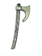 Viking Axe Hatchet Pin Badge Lapel Tie Pin Warrior Northman English Pewter Uk picture