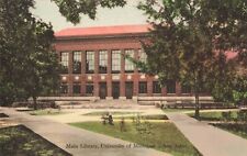 Main Library University of Michigan Ann Arbor MI Albertype Co. c1920 Postcard picture