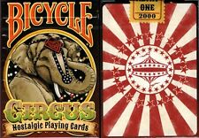 Circus Bicycle Playing Cards Poker Size Deck USPCC Custom Limited New Sealed picture
