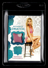 TRISHELLE CANNATELLA 2019 BENCH WARMER 25 YEARS AUTHENTIC SWATCH ICE BLUE 1/1 picture