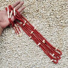 100 Dhikr Beads Genuine Red Coral Tasbih 8 MM Islamic Prayer Muslim Misbaha picture