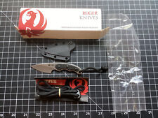 DISCONTINUED RARE RUGER CRKT R2701  CARBINE Fixed Blade Neck Knife NIB picture