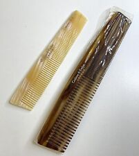 Vintage Crabtree & Evelyn Hair Combs Lot of 2 RARE Hand Made picture