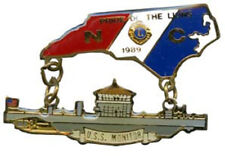 Lions Club Pins - North Carolina 1989 USS Monitor picture