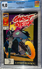 Ghost Rider Vol. 2 #1A Key 1st app. Ghost Rider (Danny Ketch)/Deathwatch CGC 9.0 picture