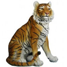 Large Sitting Orange Tiger picture