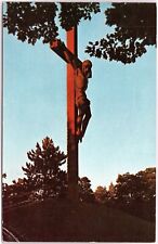 Postcard MI - Catholic Shrine, Indian River, Michigan, World's Largest Crucifix picture