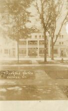 Postcard RPPC 1920s Vermont Chester Fullerton Hotel occupation 24-5479 picture