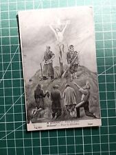 xg326 CPA circa 1905 Patriotic Religious Christ on the Cross picture