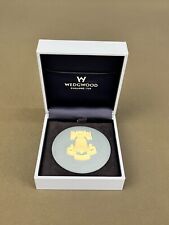 Vtg Wedgwood Jasperware Liberty Bell Medallion Cameo, 1956 - 2005 in Case; Mint picture