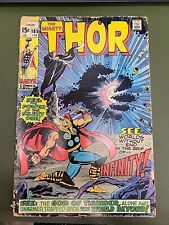 The Mighty THOR #185  (Marvel 1971) Power of Silent One picture