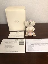 Lenox Sweet Spring Porcelain Elephant Figurine w/ 24K Accents MINT picture