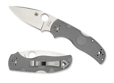 Spyderco Knives Native 5 Lockback Grey FRN Maxamet Steel C41PGY5 Pocket Knife picture