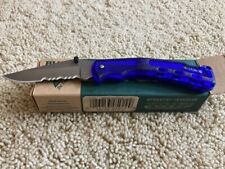 New Buck Knife Blue Made In USA picture