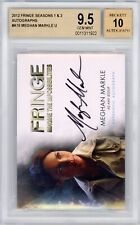 2012 Fringe Seasons One and Two Autographs Meghan Markle U #A16 BGS 9.5 picture