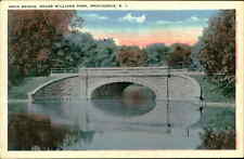 Postcard: ARCH BRIDGE, ROGER WILLIAMS PARK, PROVIDENCE, R. I. picture
