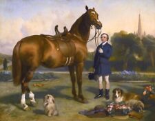 Oil painting Prosperity-Sir-Edwin-Landseer-Oil horse Prosperity-Sir-Edwin-Lan picture