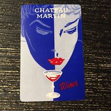 Chateau Martin Wines Single Swap Playing Card P92 picture
