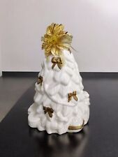 White Gold Ceramic Christmas Tree picture
