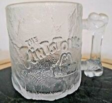 Flintstone Wilma McDonalds Flintstones Glass Mug 1993 Frosted Pre-Dawn  picture