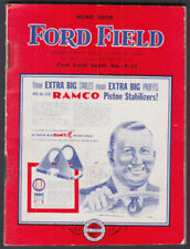 FORD FIELD Memo Book Milwaukee WI 1951 picture