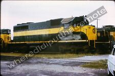 Railroad Slide Atlanta & St. Andrews Bay 506 EMD SD40 by CR Harrison Duplicate picture