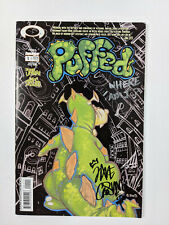 Puffed by John Layman, Dave Crosland Issue 1 (2003 Image Comics) Signed picture