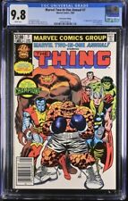 MARVEL TWO-IN-ONE ANNUAL #7 1982 CGC 9.8 1ST CHAMPION NEWSSTAND WHITE PAGES picture
