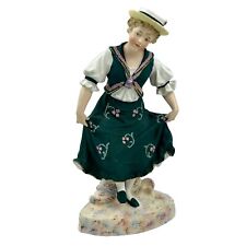 Gebruder Heubach-German Porcelain Bisque-Young Lady Girl Dancing  12