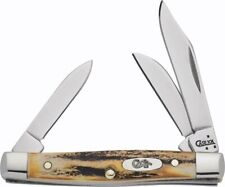 CASE XX 178 SMALL STOCKMAN POCKET KNIFE GENUINE STAG STAINLESS STEEL 5333 SS picture