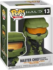Funko Pop Halo Master Chief w/ MA40 Assault Rifle Figure w/ Protector picture
