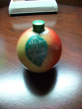 Vintage Apple Blossom Perfume Bottle Apple Shaped 2 1/4