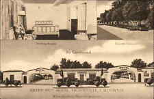 Victorville California CA Motel Interior View c1940s Postcard picture
