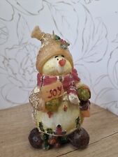 Vintage holiday candle.Snowman. Special Events. NEW. picture