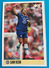 STAR WOMEN FOOTBALL SAM KERR CHELSEA RARE COLLECTOR ROOKIE CARD picture
