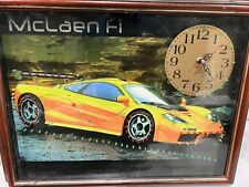 Rare Vintage Mclaren F1 Led Illuminated Clock Works See Desc. Super Car picture