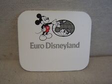vintage euro Disneyland name tag badge pin cast member picture