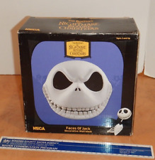 2004 NECA - NIGHTMARE BEFORE CHRISTMAS - FACES OF JACK PORCELAIN MASK, NOS picture