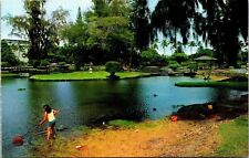Liliuokalani Gardens Hilo Island Hawaii HI Postcard UNP VTG Unused Vintage picture