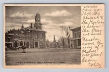 Claremont, NH-New Hampshire, Opera House & Bank Bldg. c1905, Vintage Postcard picture