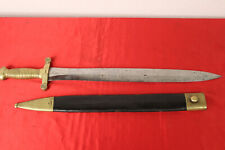 19th Century French Model M 1831 Artillery Short Sword Dated 1833 With Scabbard picture