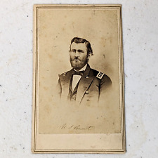 Cabinet Photo Card of Ulysses S. Grant Civil War Hero & 18th US President picture