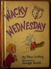 WACKY WEDNESDAY by Theo. LeSieg & George Booth 1974 Matte Cover DR. SEUSS picture